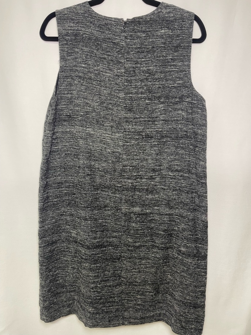 Eileen Fisher Gray Sleeveless Dress - Picture 6 of 12